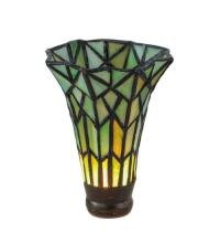  29042 - 4" Wide X 6" High Tiffany Pond Lily Green Shade