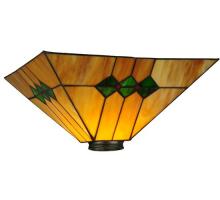  48276 - 13" Square Martini Mission Shade