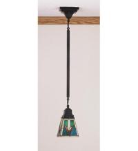  48978 - 5"Sq VALENCIA Mission Mini Pendant.609