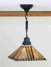  49156 - 13"Sq Prairie Corn Pendant.609