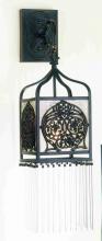 Meyda Blue 50513 - 7" Wide Celtic Knot Hanging Lantern Wall Sconce