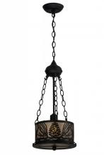  73154 - 10"W Mountain Pine Inverted Pendant