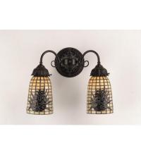  74048 - 14.5" Wide Pine Barons 2 LT Wall Sconce