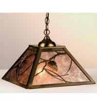  76316 - 16"Sq Whispering Pines Pendant