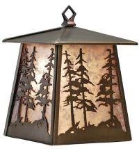  82647 - 7.5"W Tall Pines Hanging Wall Sconce