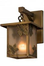  88377 - 6.5"W Hyde Park Maple Leaf Hanging Wall Sconce