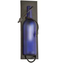  99372 - 4" Wide Tuscan Vineyard Wine Bottle Wall Sconce