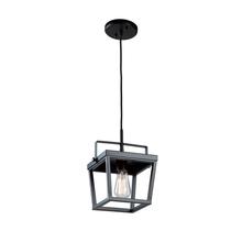  AC11700BK - Carriage 1 Light Pendant Black