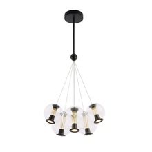  AC6846BK - Arlo Collection 6-Light Chandelier Black