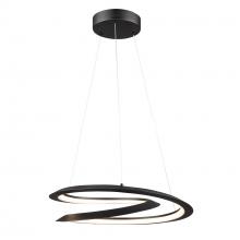  AC7677BK - Ara 24W LED Pendant Black