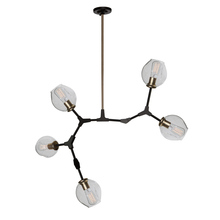  JA14025VB - Organic 5-Light Chandelier