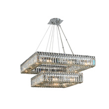  11782-010-FR001 - Quadro (18 + 27) Inch 2 Tier Pendant