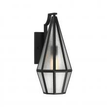  5-709-BK - Peninsula 1-Light Outdoor Wall Lantern in Matte Black