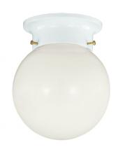  6-904-5-WHT - 1-Light Ceiling Light in White