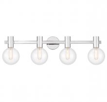  8-3076-4-11 - Wright 4-Light Bathroom Vanity Light in Chrome