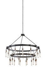  506273MGM - Stuyvesant 12+16 Light 2 Tier Chandelier