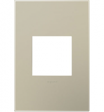  AWP1G2TM6 - adorne® Titanium One-Gang Screwless Wall Plate with Microban®