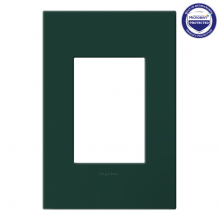  AWP1G3EG - adorne® Evergreen One-Gang Screwless Wall Plate with Microban®