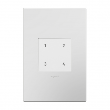  WNACB40W1 - adorne® Wireless Smart Scene Switch with Netatmo, White