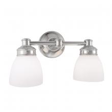  8792-CH-OP - Spencer 2 Light Sconce - Chrome