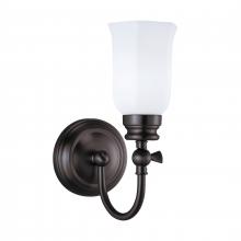 Norwell 8911-OB-HXO - Emily 1 Light Sconce - Oil Rubbed Bronze