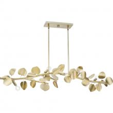  P400361-176 - Laurel Collection 7-Light Gilded Silver Transitional Linear Light