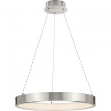  P500369-009-30 - Inverse LED Collection Modern Brushed Nickel Pendant