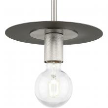  P500392-009 - Trimble Collection One-Light Brushed Nickel Mini Pendant