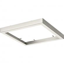  P860054-009 - Everlume Collection Brushed Nickel 11" Edgelit Square Trim Ring