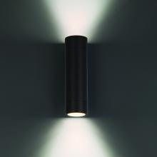  3611-27/30/40BK - LED Landscape Wall Mount Cylinder