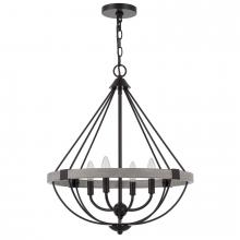  FX-3770-4 - 60W x 4 Somersworth metal chandelier