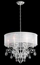  FE7066N-23H2 - Filigrae 6 Light 120V Chandelier in Etruscan Gold with Clear Heritage Handcut Crystal and Gold Sha