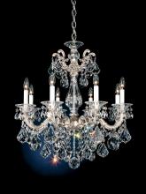 Schonbek 1870 5073-22 - La Scala 8 Light 120V Chandelier in Heirloom Gold with Heritage Handcut Crystal