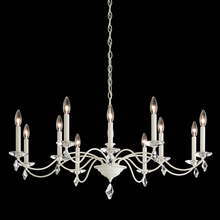 Schonbek 1870 MD1012N-59H - Modique 12 Light 120V Chandelier in Ferro Black with Heritage Handcut Crystal