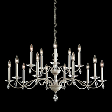 Schonbek 1870 MD1015N-06H - Modique 15 Light 120V Chandelier in White with Heritage Handcut Crystal