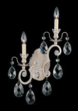  3758-22 - Renaissance 2 Light 120V Right Wall Sconce in Heirloom Gold with Clear Heritage Handcut Crystal