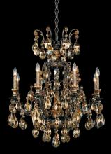 Schonbek 1870 3771-22 - Renaissance 9 Light 120V Chandelier in Heirloom Gold with Heritage Handcut Crystal