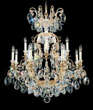  3772-22 - Renaissance 13 Light 120V Chandelier in Heirloom Gold with Clear Heritage Handcut Crystal