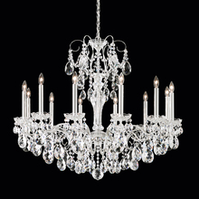  ST1849N-22H - Sonatina 12 Light 120V Chandelier in Heirloom Gold with Clear Heritage Handcut Crystal