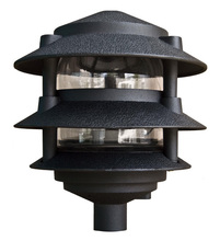  D5000-B - PAGODA FIX 3  TIER 6" TOP 1/2" BASE INCAND 120V