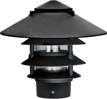  D5400-B - PAGODA FIX 4 TIER 10"TOP 3"BASE INCAND 120V