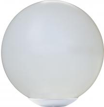  D7128-W - 18" GLOBE FIX WHITE 26W DL-S26-GU24 120V