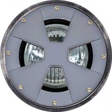  LV307-LED4-GY-SLV - WELL LIGHT W/DRIVEOVER CVR W/ SLV 4W LED PAR36 12V