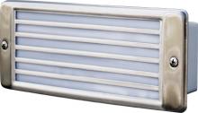  LV601-SS304 - SS304 STEP LIGHT LOUVERED 20W 2 X 20W JC 12V