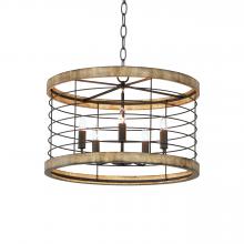  12515DWBK - Homestead-Chandelier