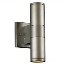  8024AL213GU24 - 2 Light Outdoor Fixture Troll-II Collection 8024AL213GU24