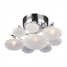  96940PC - 1 Three light ceiling light from the Comolus collection