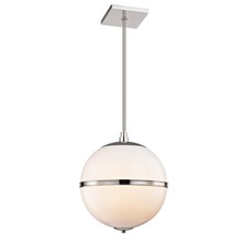  2016-PN - Brian Patrick Flynn for Crystorama Truax 4 Light Polished Nickel Mini Chandelier