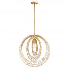  DOR-B7711-RG - Doral 1 Light Renaissance Gold Pendant