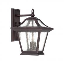  39012ABZ - Aiken Collection Wall-Mount 2-Light Outdoor Architectural Bronze Light Fixture